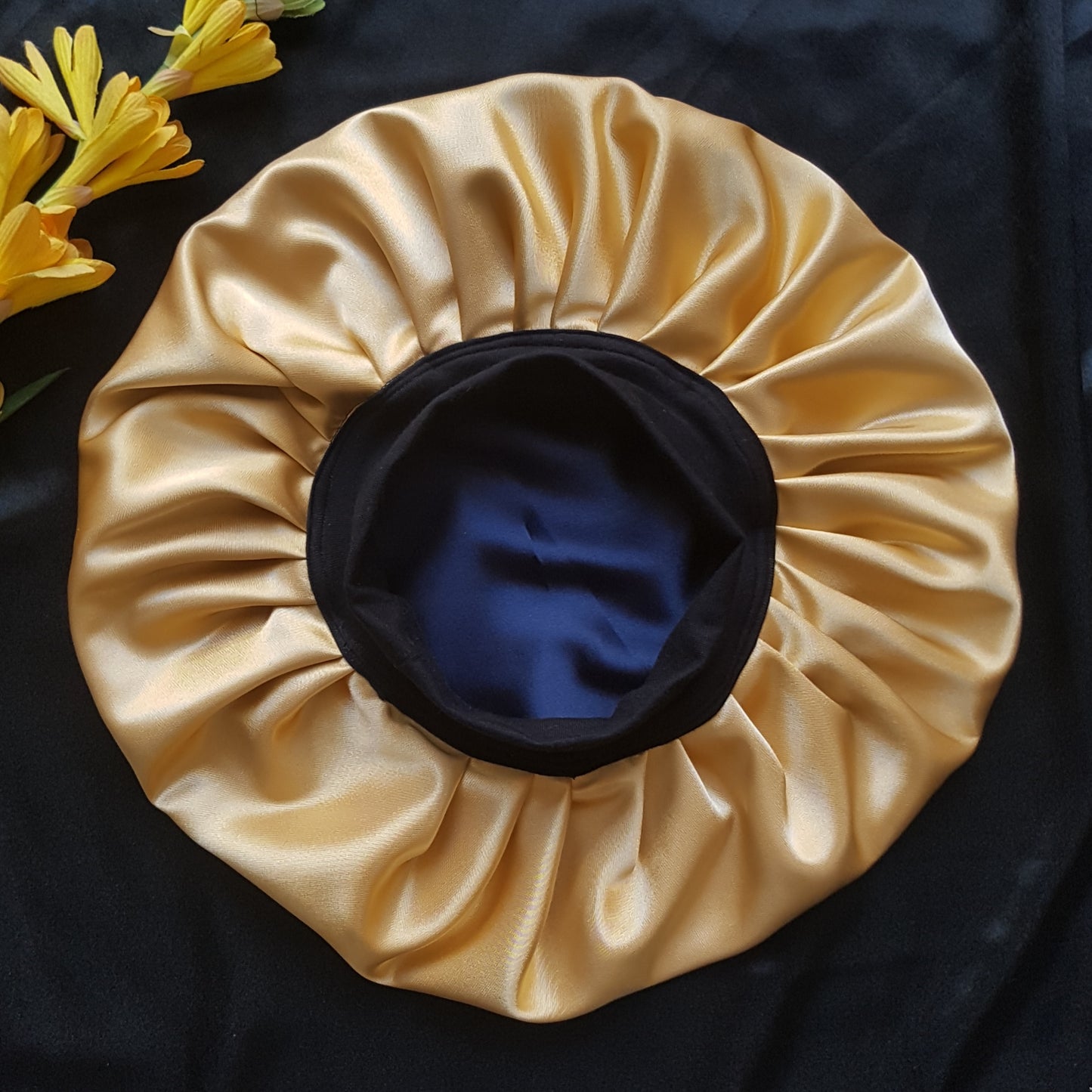 Bonnet -Gold- +2 chouchous cadeau