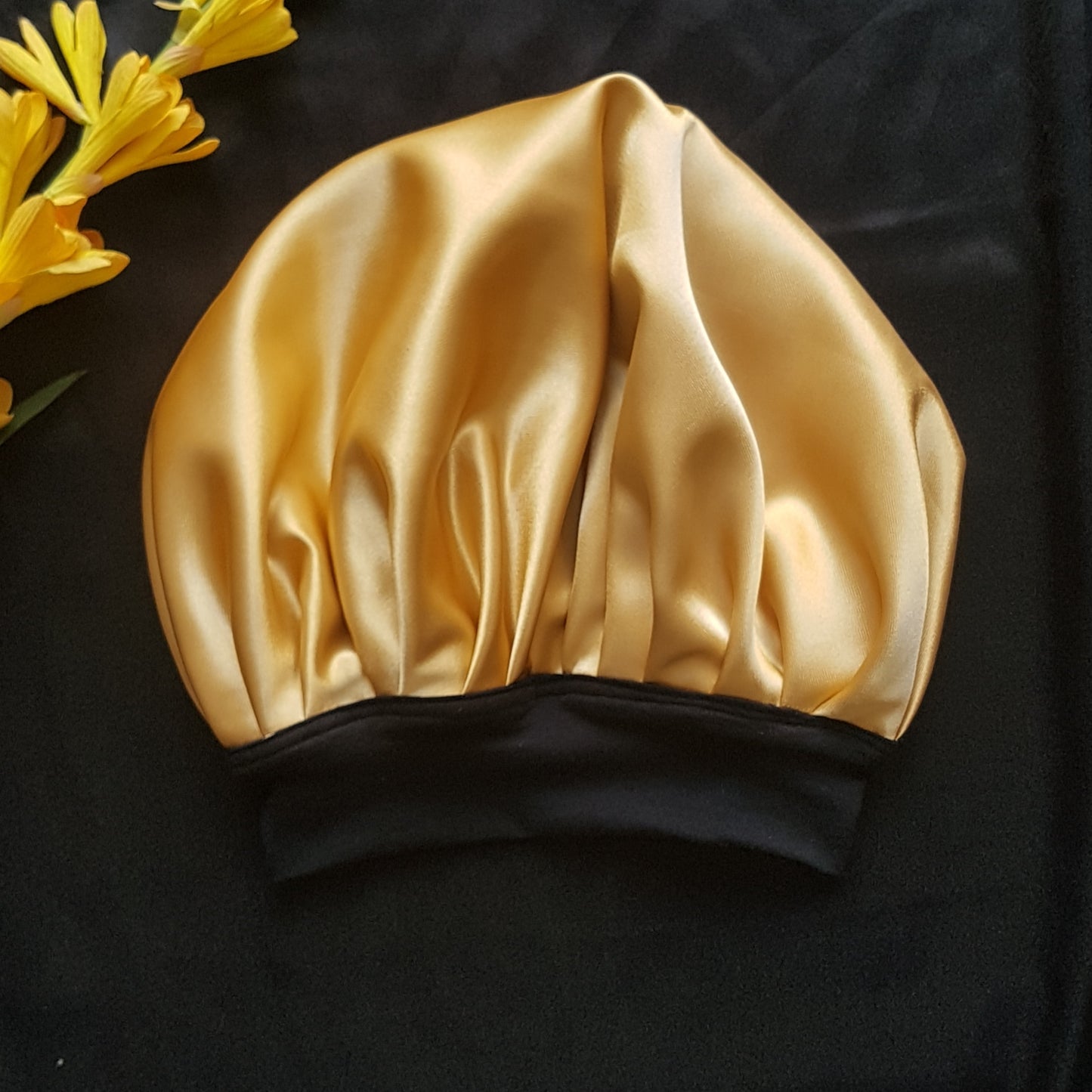 Bonnet -Gold- +2 chouchous cadeau