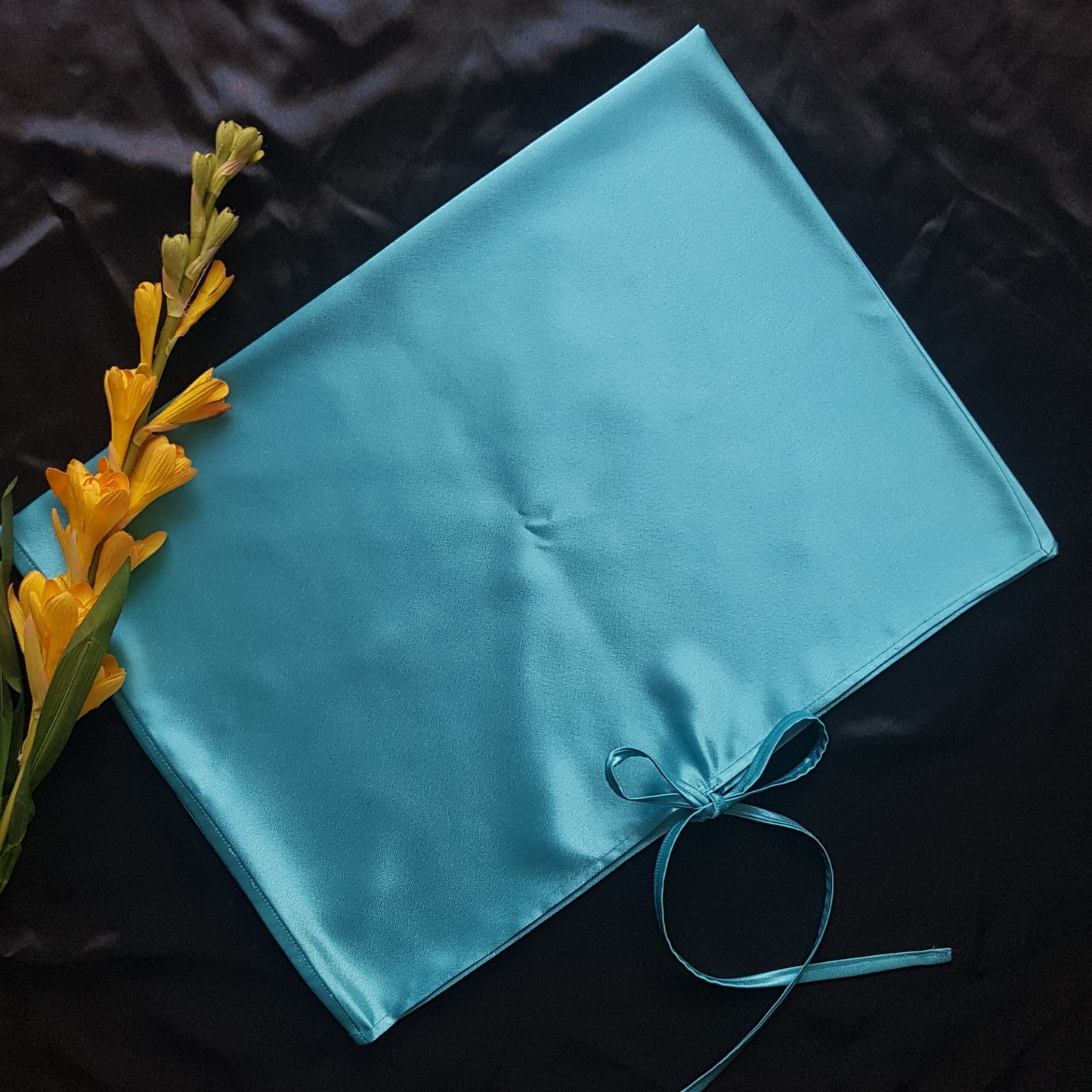 Taie d'oreiller -Turquoise Clair-