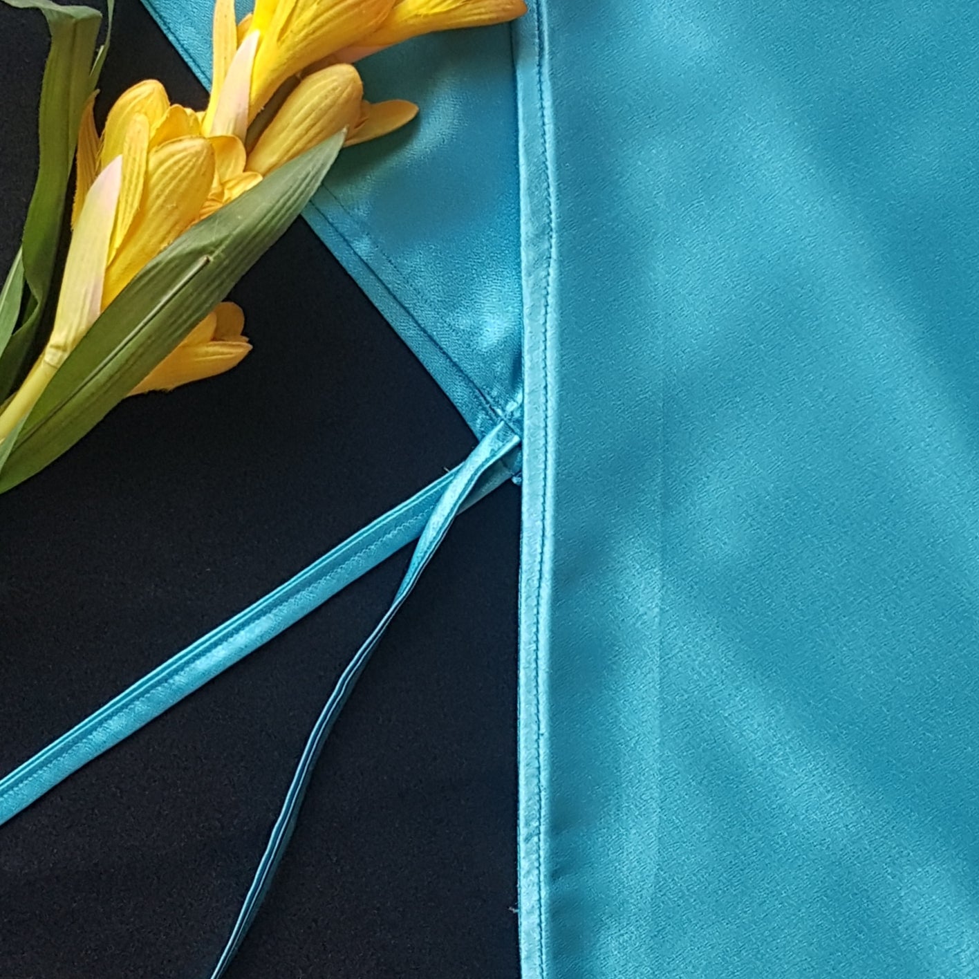 Taie d'oreiller -Turquoise Clair-