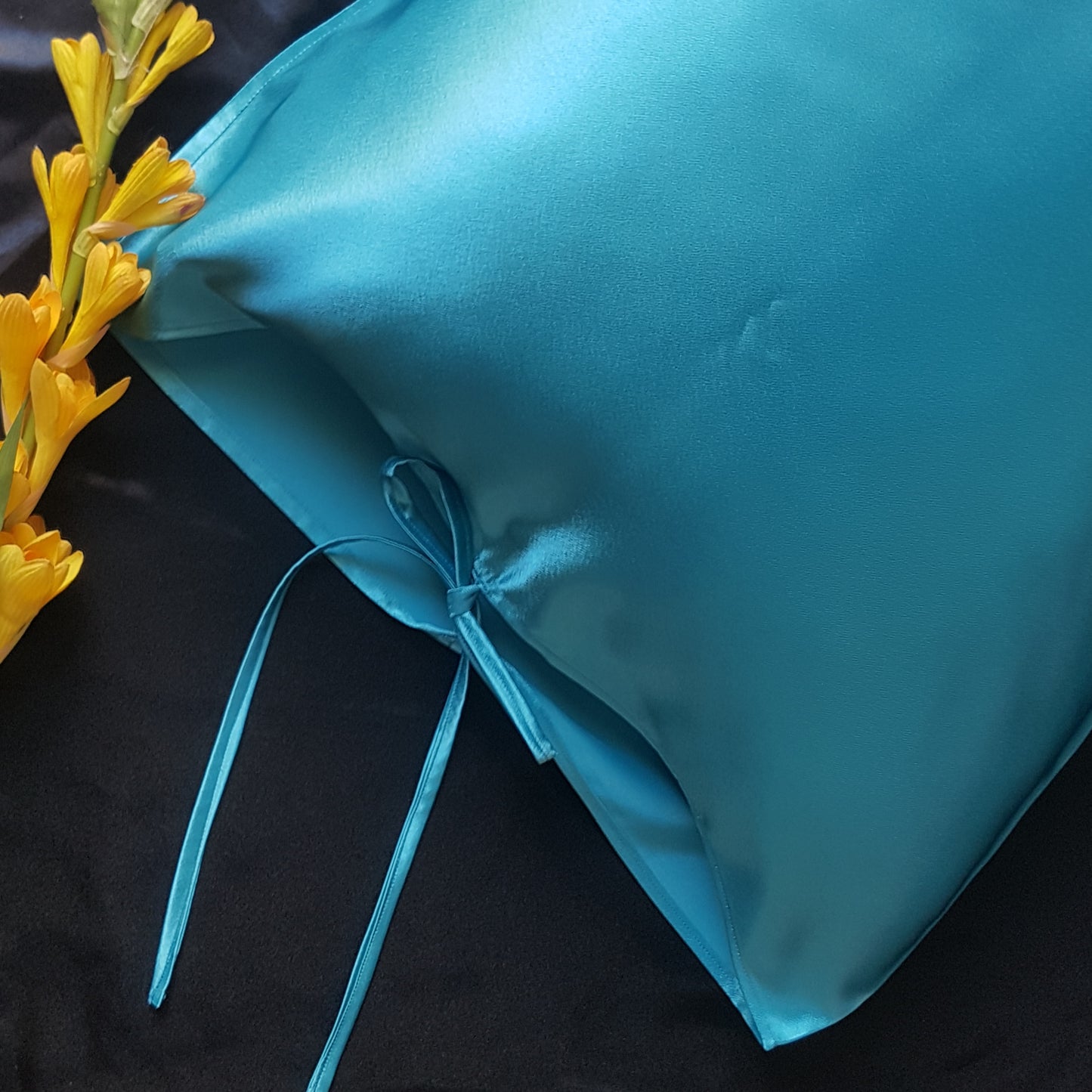 Taie d'oreiller -Turquoise Clair-