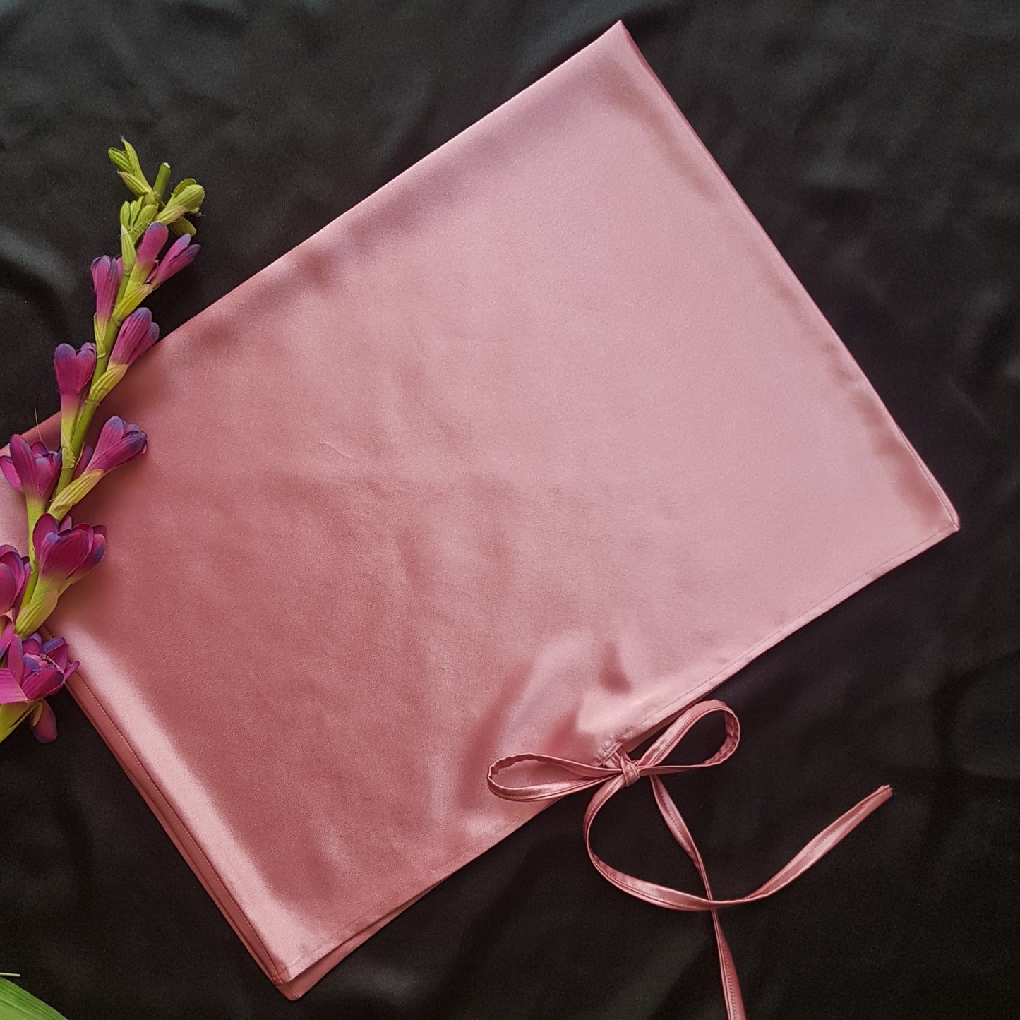 Taie d'oreiller -Rose-