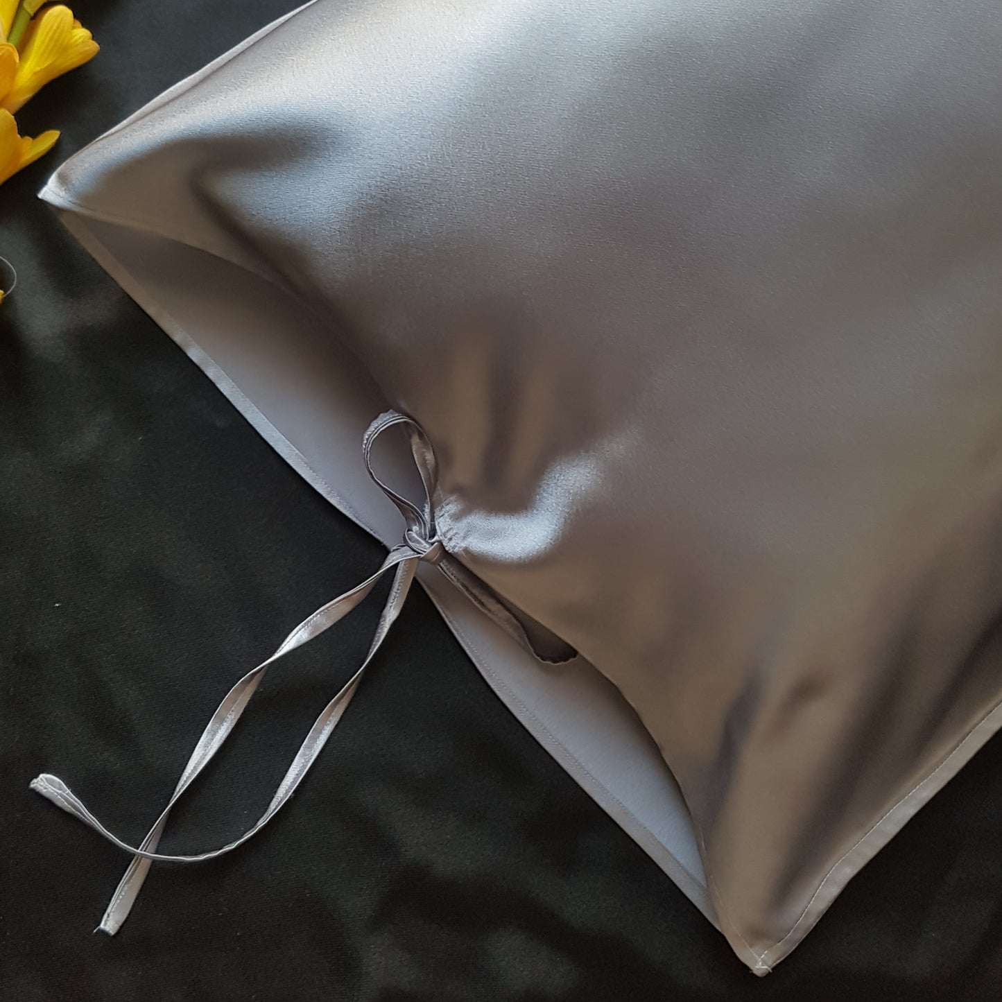 Taie d'oreiller -Gris-