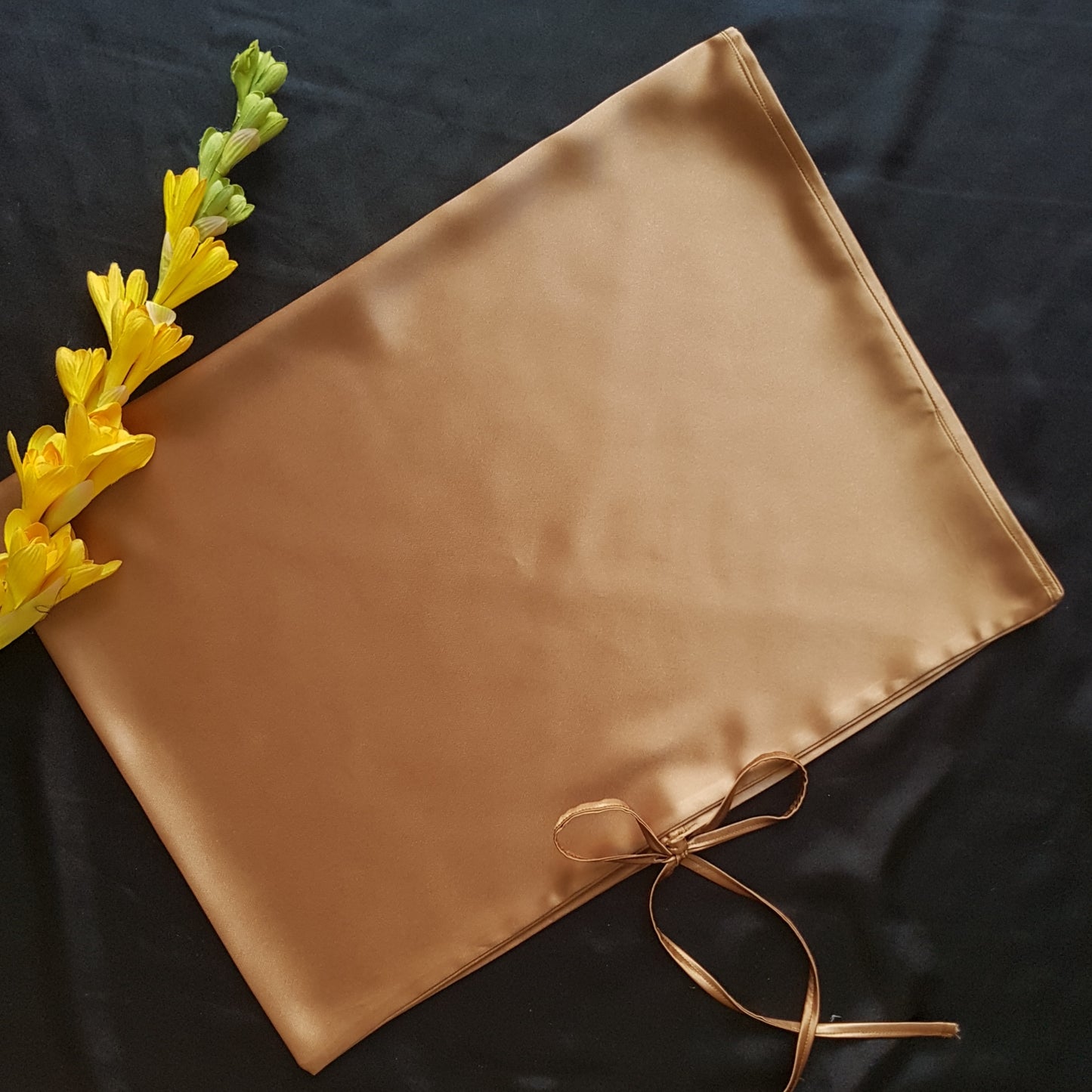 Taie d'oreiller -Caramel-