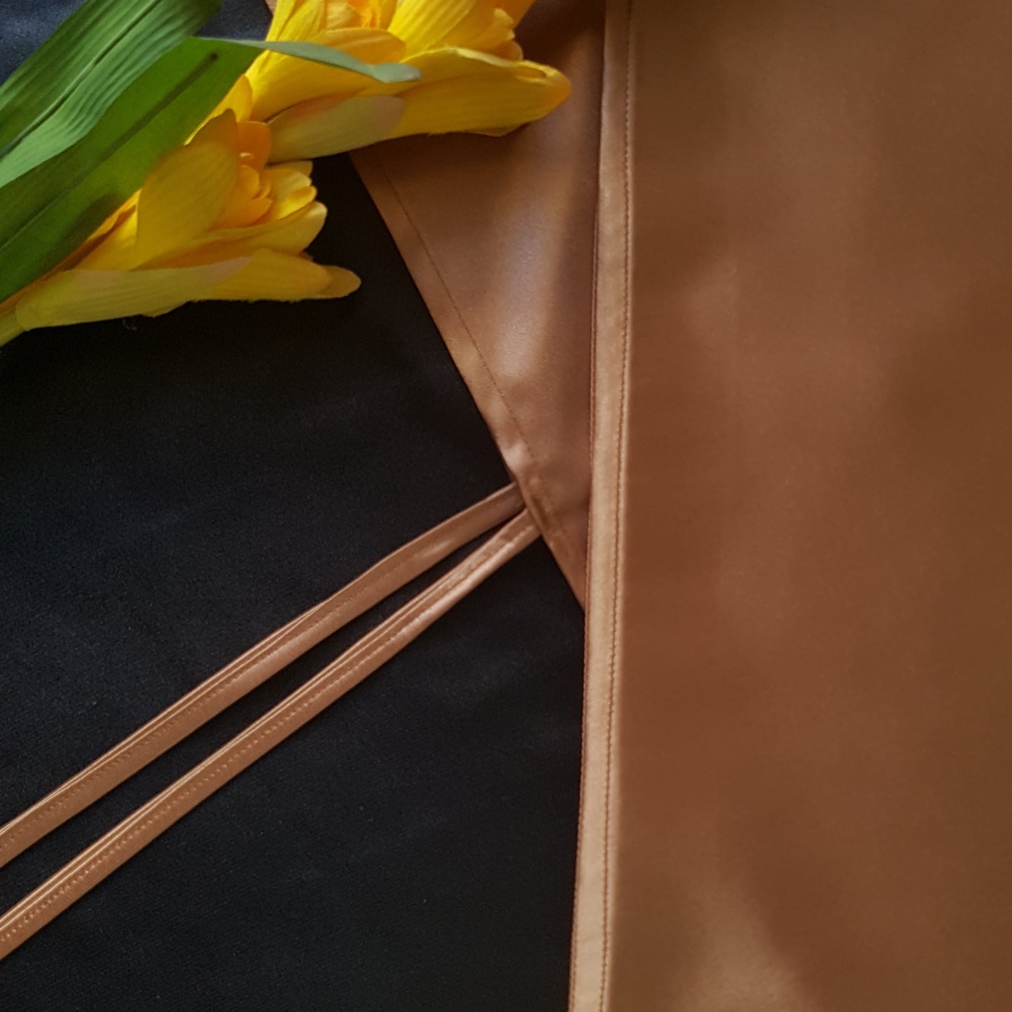 Taie d'oreiller -Caramel-
