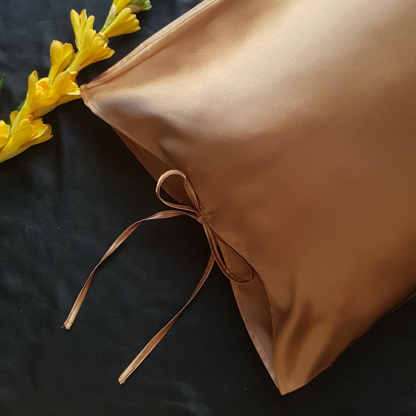 Taie d'oreiller -Caramel-