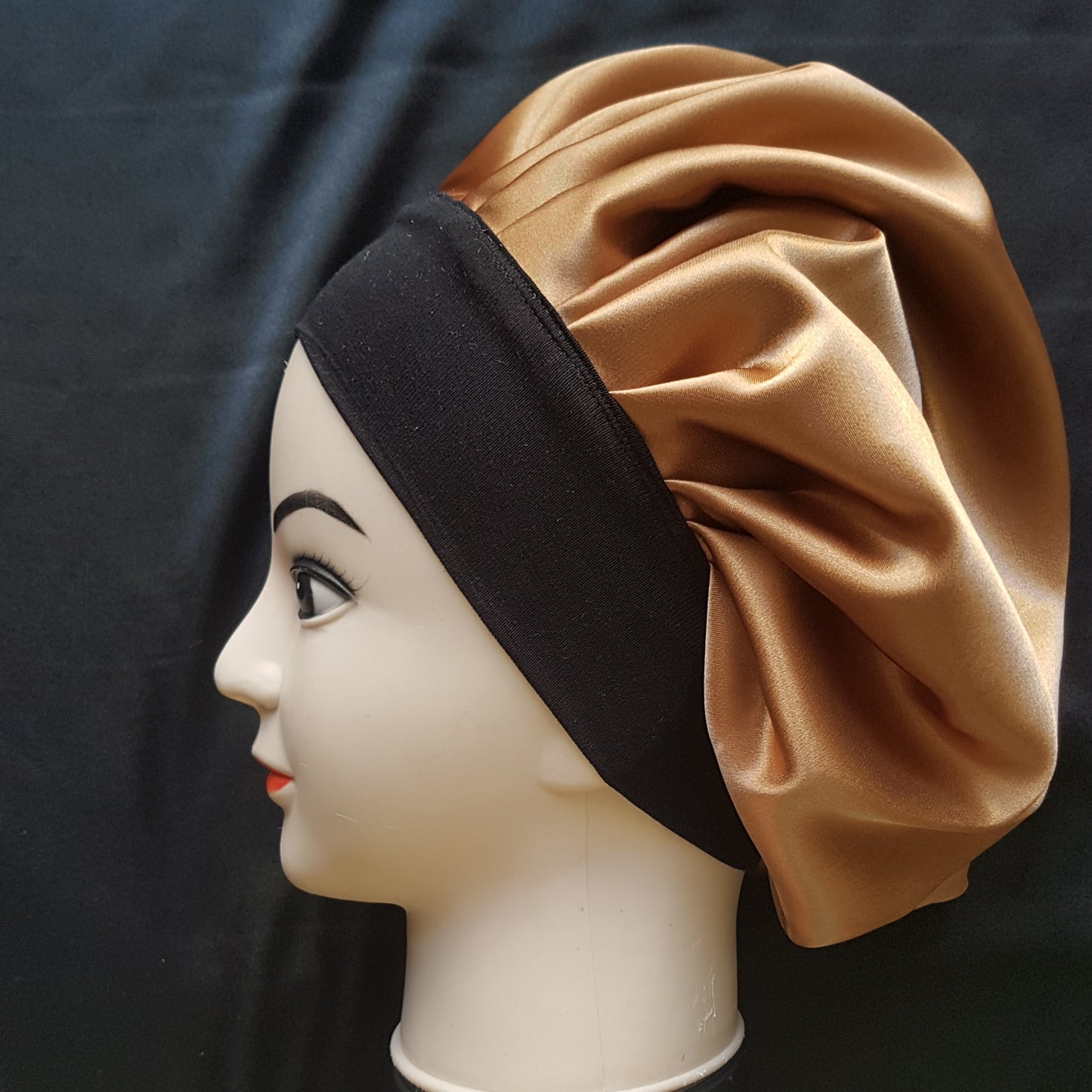 Bonnet -Caramel- +2 chouchous cadeau
