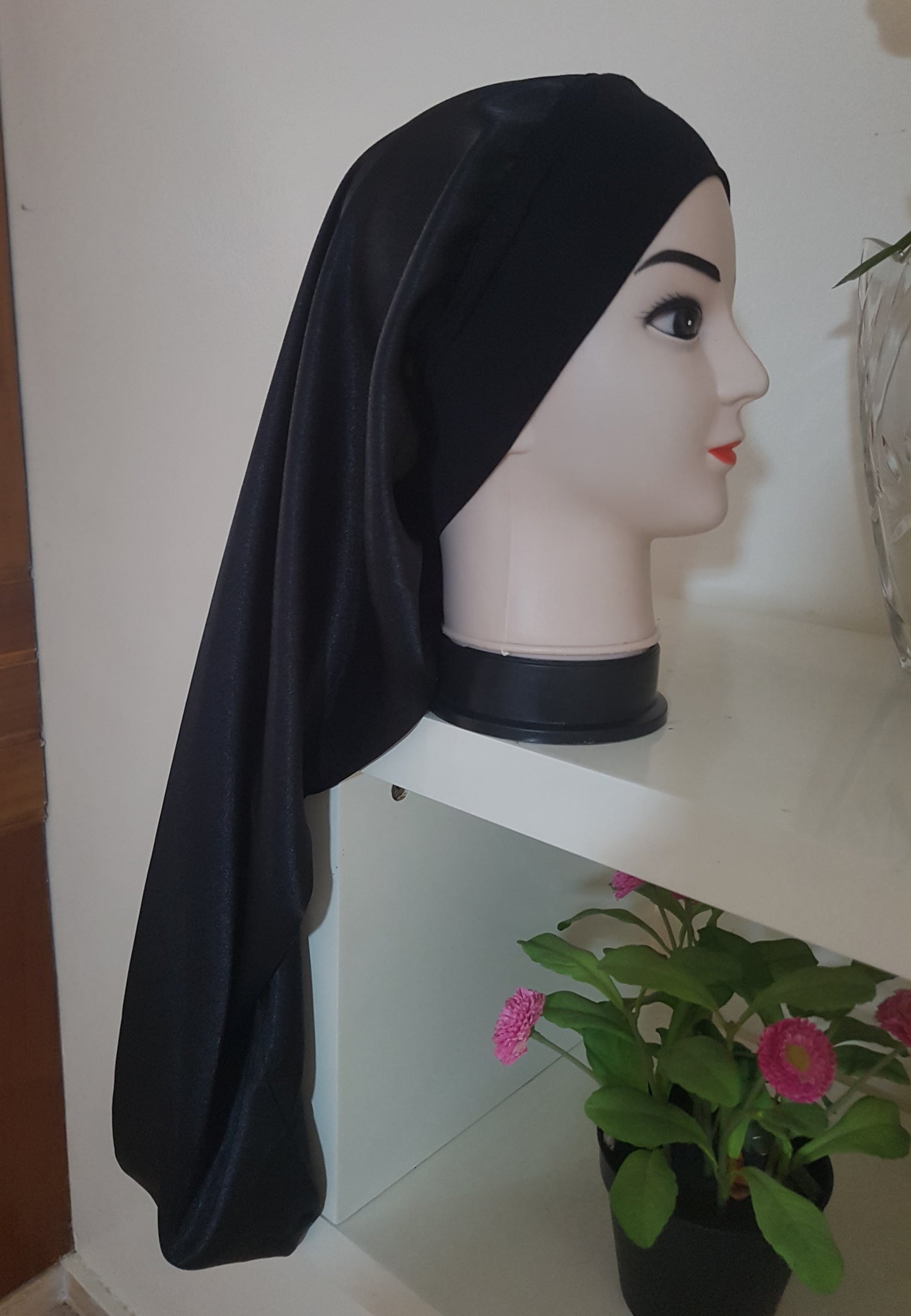 Bonnet pour cheveux longs
