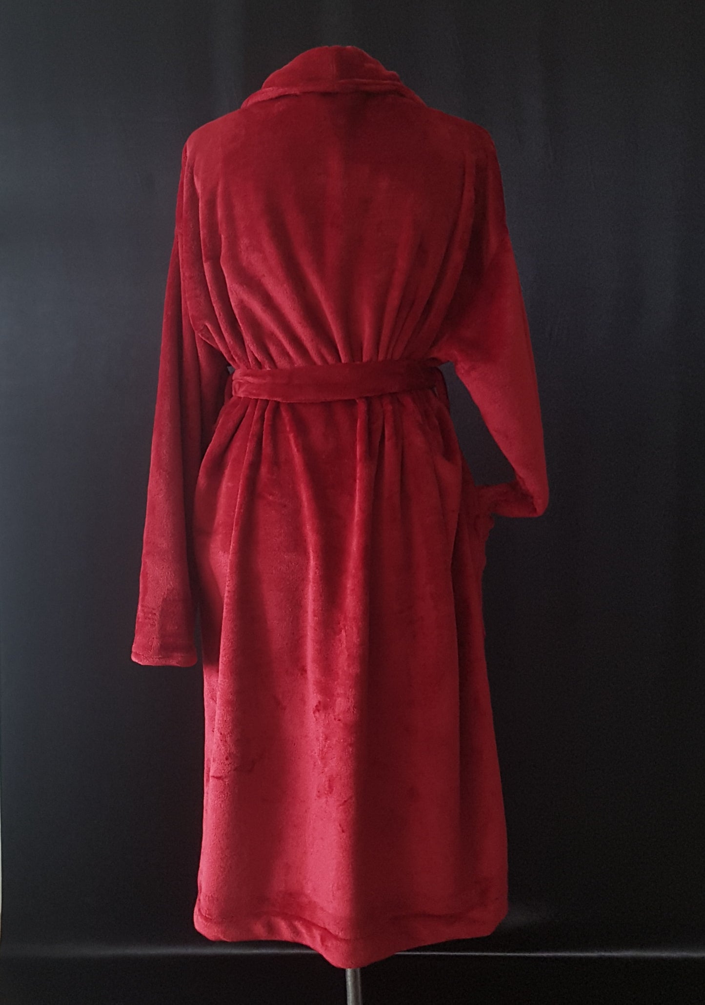 Peignoir -Rouge cerise-