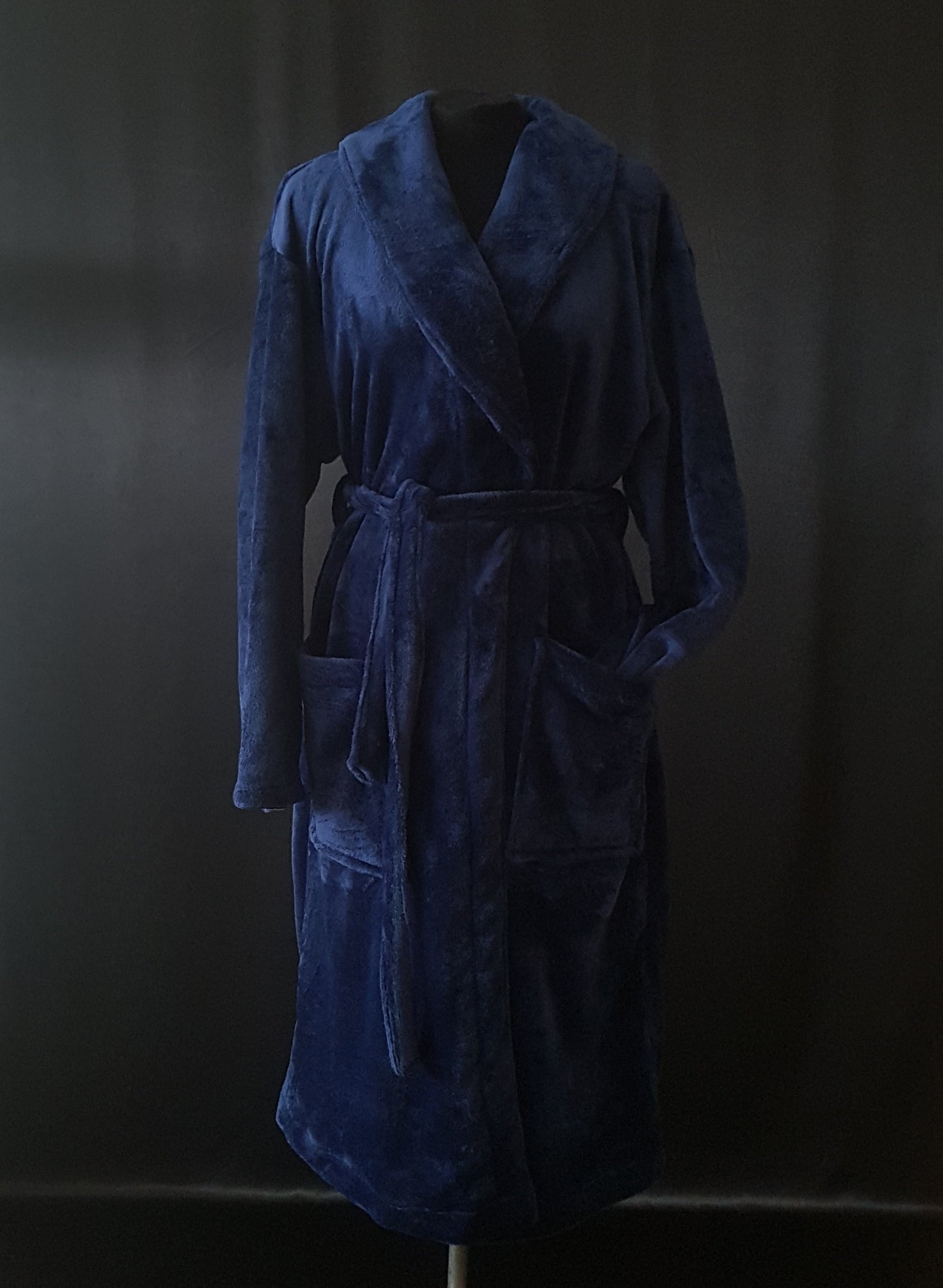 Peignoir -Bleu-