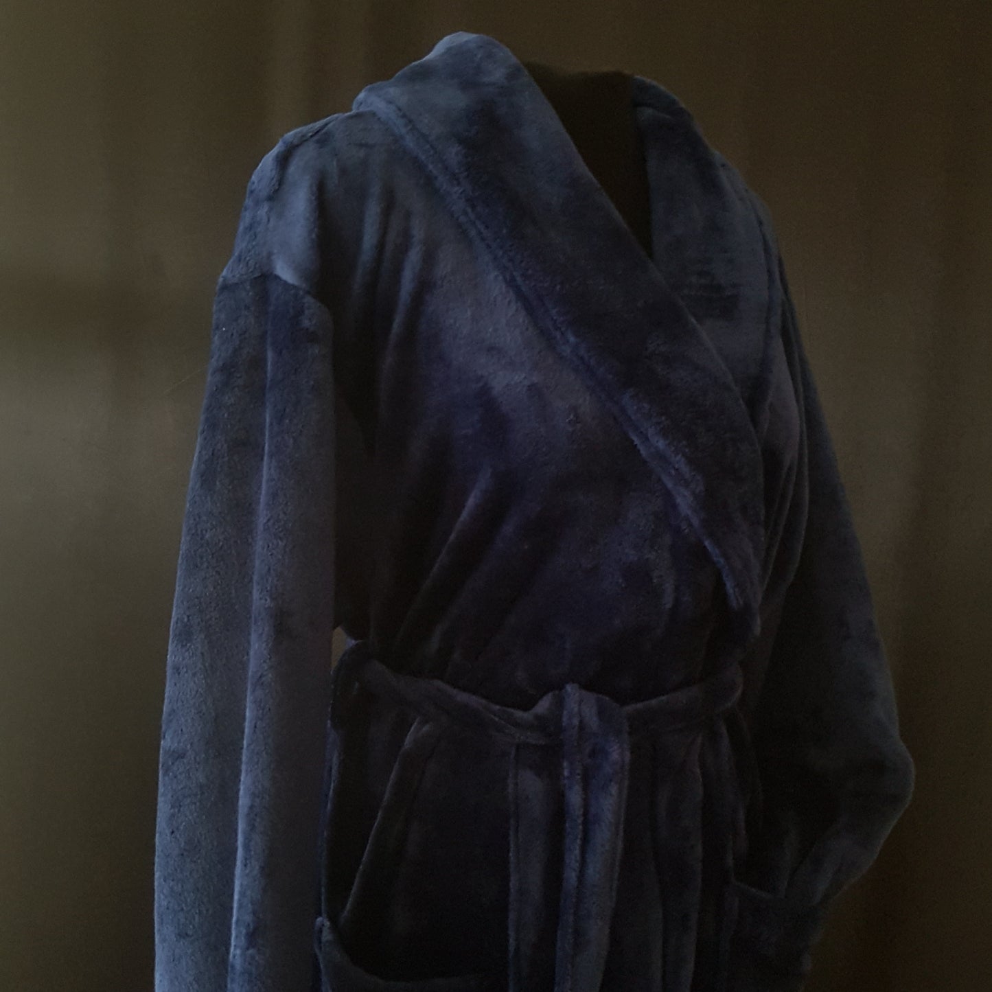 Peignoir -Bleu-