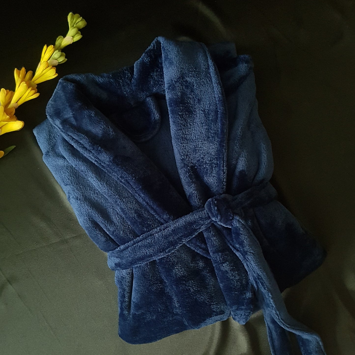 Peignoir -Bleu-