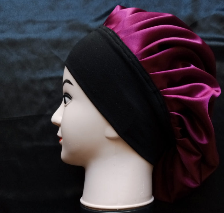 Bonnet -Prune- +2 chouchous cadeau