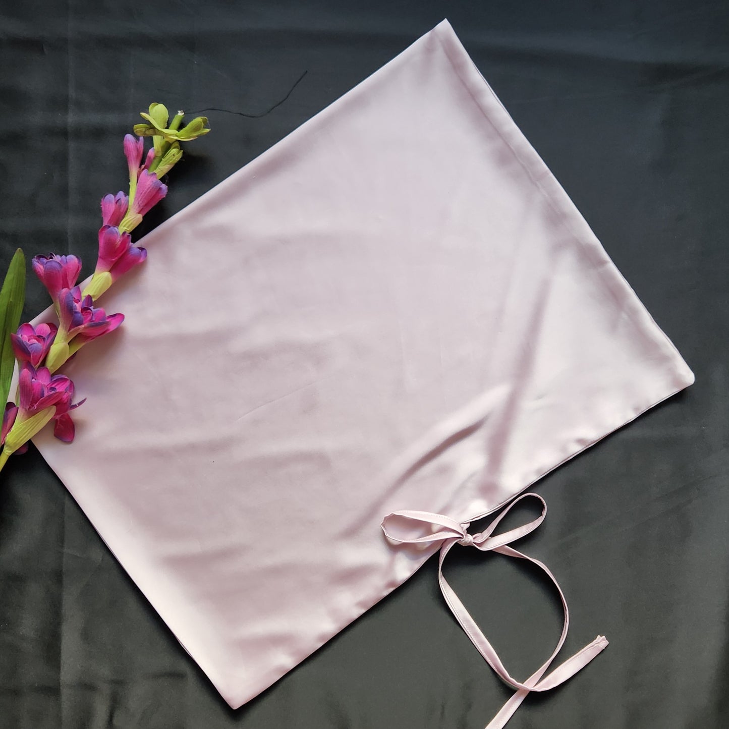 Taie d'oreiller -Mauve pastel-