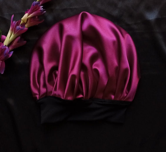 Bonnet -Prune- +2 chouchous cadeau