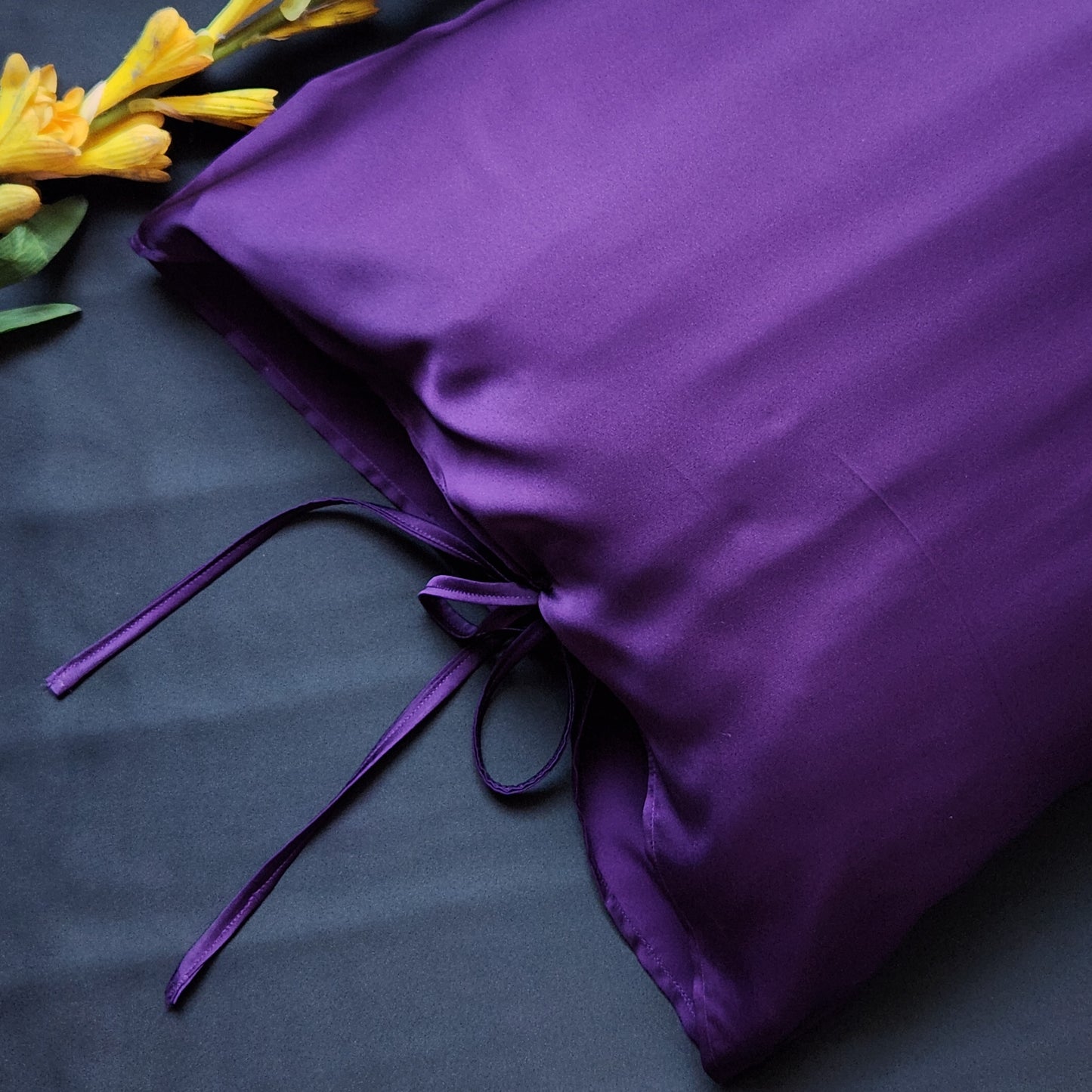 Taie d'oreiller -Mauve-