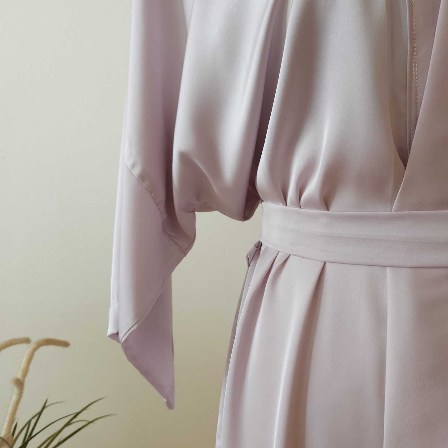 Kimono -Mauve pâle-