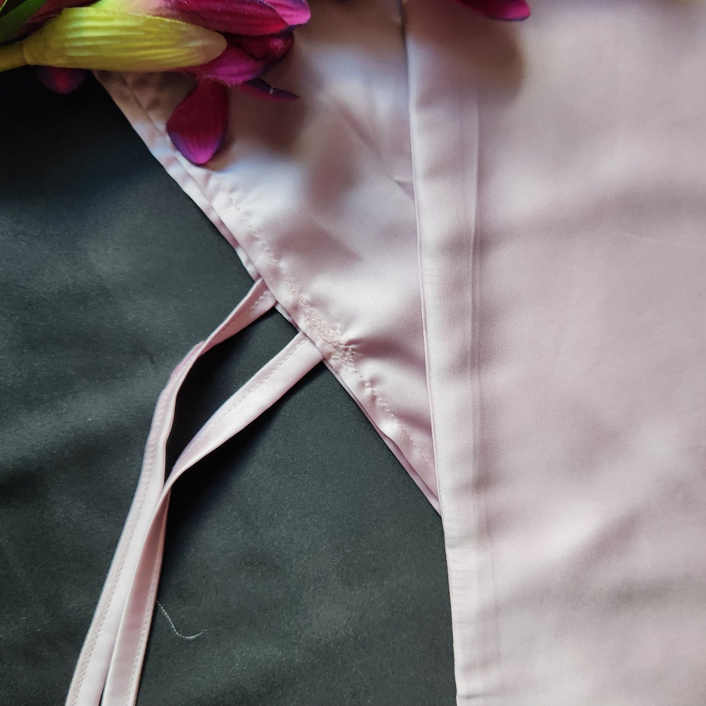 Taie d'oreiller -Mauve pastel-