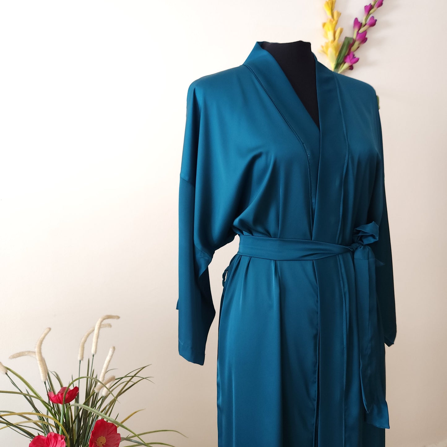 Kimono -Turquoise foncé-