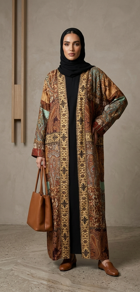 Kimono Imprimé Artisanal