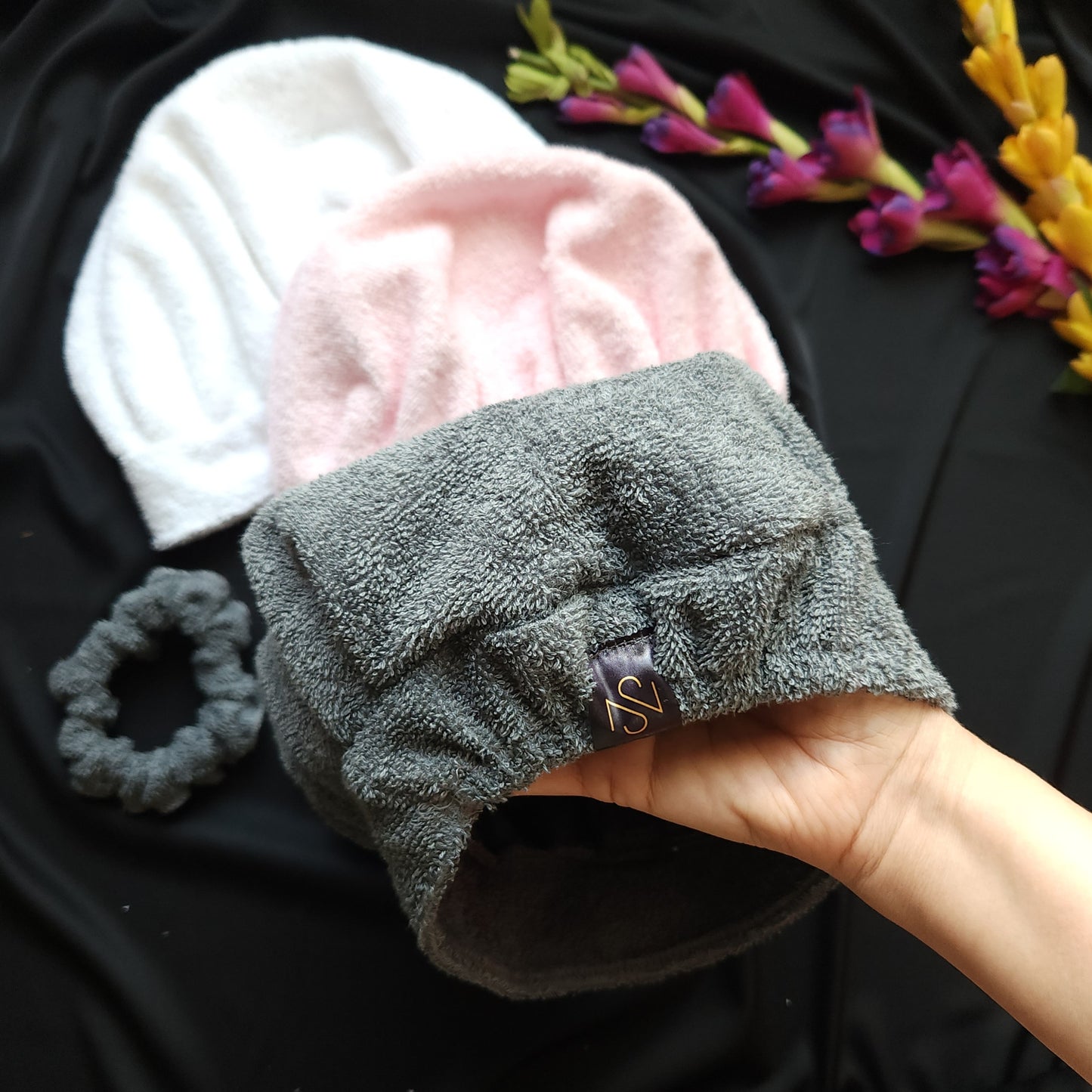 Pack de 3 Bonnets de bain